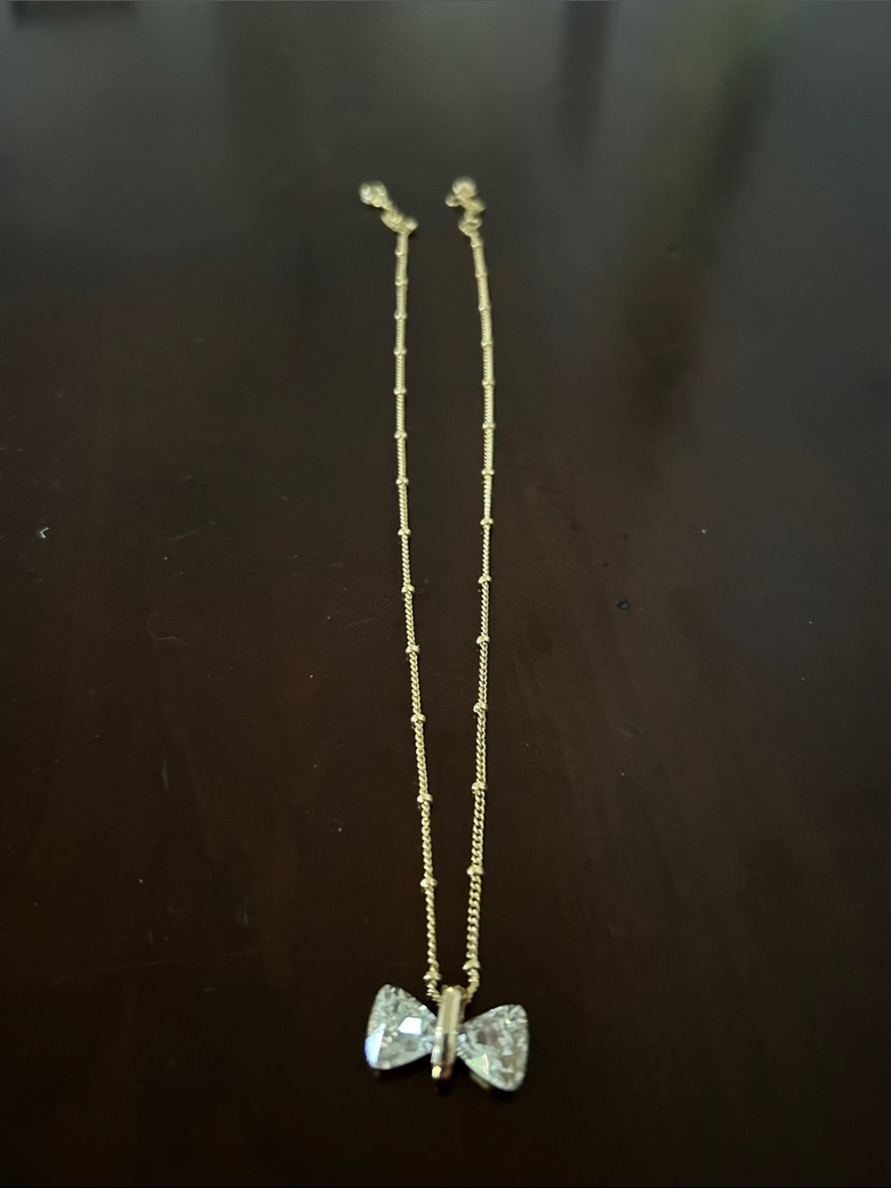 CAbi Bow-tiful Crystal Necklace Style Number